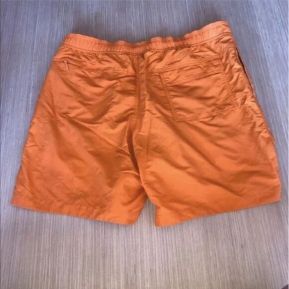 Men's Eddie Bauer Orange Swim Shorts - Picture 5 of 8
